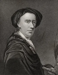 James Ferguson, gravado por T. Wright (1792-1849), de "A Procura do Conhecimento em Dificuldades", de George L. Craik (1798-1866), publicado em 1858